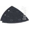 MAKITA B-21733 Sada brúsnych papierov K-120,-240,-400,-600,-1200 / 94x94x94mm (6 otvorov, na sklo, keramiku ) (v balení: 2x5-dielna sada) - MAKITA B-21733