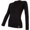 SENSOR COOLMAX TECH dámske tričko dl.rukáv čierna Veľkosť: S
