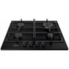 Plynová varná doska Whirlpool TGML 661 NB 60cm WOK čierna, smaltovaná, liatinové rošty