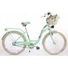 Lavida Dámsky retro bicykel 3-prevodový Hliníkový [A] Biely, krémové kolesá mätová 26