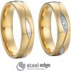 Steel Wedding Snubné prstene chirurgická ocel SSPL006 veľkosť: 72