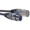 Stagg SMC6 BL, kabel mikrofonní XLR/XLR, 6m