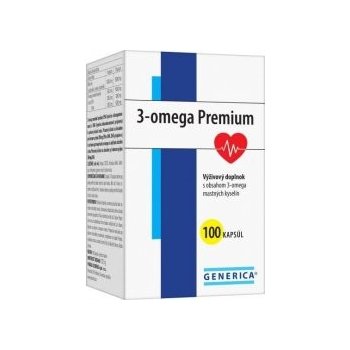 Generica 3-omega Premium 100 kapsúl od 14,42 € - Heureka.sk