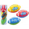 mamido Súprava 3 penových rugby lôpt v 3 farbách