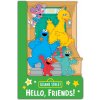 Sesame Street: Sunny Days Puffy Sticker and Activity Book (a Sesame Street Elmo and Friends Sticker Coloring and Activity Book for Kids)