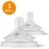 AVENT Philips Cumlík Natural Response 3 pomalý prietok 2 kusy