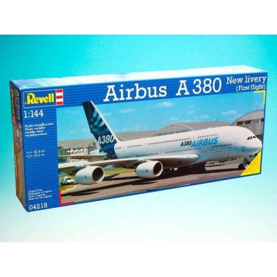 Revell Model Kit Plastic plane 04218 Airbus A380 New Livery 1:144