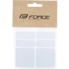 nálepky FORCE reflexní sada 6 ks, různé barvy Barva: Stříbrná