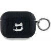 AppleMix KARL LAGERFELD puzdro pre Apple AirPods Pro - Choupette - umelá koža - čierne