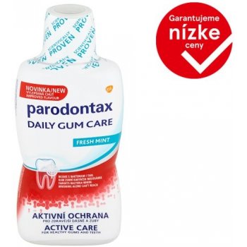 Parodontax Daily Gum Care Fresh Mint ústní voda 500 ml od 5 € - Heureka.sk