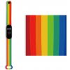 Xiaomi Mi Band 3/4 náhradný náramok - Rainbow Farba: Rainbow MBSCZ-34RB01