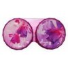 Optipak Limited klasické púzdro motív kvetín Fuchsia