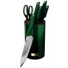 Berlingerhaus Emerald Collection BH 2794 sada kuchynských nožov v nerezovom stojane 7 dielna