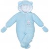 Zimná kombinézka New Baby Nice Bear modrá, Veľkosť: 68 (4-6m), Vhodnosť: Pre chlapcov