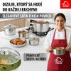 Panvica MagicHome Chloe, 26 cm, 3,2 lit., so sklenenou pokrievkou, nerez