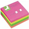 Q-Connect Blok kocka samolepiaca NEON 76x76mm (320listov)