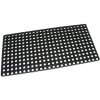 Gumová vonkajšie vstupná rohož FLOMA Honeycomb - 50 x 100 x 1,6 cm