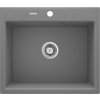 DEANTE DEANTE - Andante šedá metalic - Granitový drez ZQN_S103