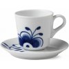 Royal Copenhagen Porcelánová šálka s podšálkou Blue Fluted Mega 90 ml