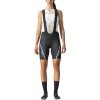 Castelli Velocissima 3 Bibshort, Black/ Silver Veľkosť: L Štýlové dámske nohavice na bicykel