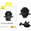 Baseus Car Mount Ultra Control Clamp Holder (Dashboard Version) Black (C40351700111-00)