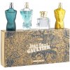 Jean Paul Gaultier mini Scandal EDT 7 ml + Le Male EDT 7 ml + Le Beau EDT 7 ml + Le Male Elixir EDP 7 ml pre mužov