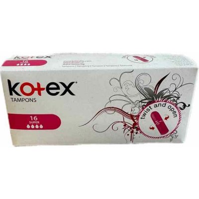 KOTEX tampóny super 16ks