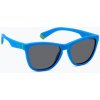 Detské slnečné okuliare Polaroid PLD 8056/S matte blue/grey polarized