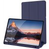 Techsuit Flex Trifold ochranné puzdro (s držiakom na pero) - Samsung Galaxy Tab S6 Lite (2020/2022/2024) - Tamvo modrá