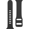 Tactical 789 Silikónový Remienok s Prackou pre Apple Watch 38, 40mm Grain čierna