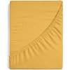 Matějovský Plachta Napínacie prestieradlo na posteľ - Vanilkovo žlté Jersey 100/200/25 100x200x25 žltá