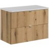 Súprava skrinka Comad Nova Oak NOVA OAK A 82-80-2S, doska Comad Nova White NOVA WHITE 89-80