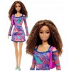 Mattel Barbie bábika v dúhových šatách