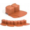 Palisáda Prosperplast HAPPY GRASS 7cm x 3,1m terakota, 24 ks