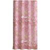 Soovi Home Zatemňovací záves Pink Blush – jemný listový vzor v ružovej a zlatej s 3D efektom Veľkosť: 140x270 na riasiaci pás