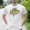 Pánske tričko s potlačou Hip-hop Biela 5XL