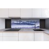 DIMEX | Dibond doska za kuchynskú linku | DBW-18060-195 Hmla medzi stromami | 180 x 60 cm + Dibond obkladová doska Dimex do kuchyne Hmla medzi stromami v rozmere 180 x 60 cm