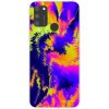 Picasee silikónový prehľadný obal pre Honor 9A - Burn