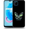 Picasee silikónový prehľadný obal pre Realme C11 (2021) - Diamanty Blue