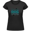 Akciové Dámske Tričko Soft-Style Gildan - Diazjn DOG DOG DOG mama - Čierna - L - Dámske