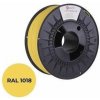 C-TECH tisková struna PREMIUM LINE ( filament ) , PETG,zinková žlutá, RAL1018, 1,75mm, 1kg (3DF-P-PETG1.75-1018)