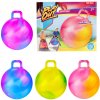 Teddies Míč skákací s úchytem 45 cm mix barev