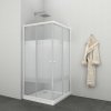 Sanotechnik Sprchovací kút bez vaničky TTW80S, štvorec, 80 x 80 x 180 cm