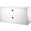 String Komoda String Chest With Drawers 78 x 30, white