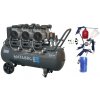 AKCIOVÝ SET SETMB-K206, Bezolejový kompresor 100 l, 230 V, 6 piestov s príslušenstvom | 4500 W | Matabro