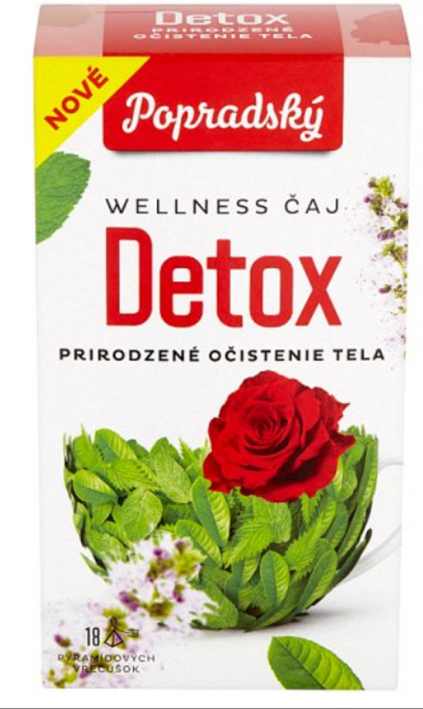 Popradský Wellness čaj detox prirodzené očistenie tela 18 x 1,5 g od 1,49 €  - Heureka.sk