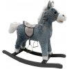 mamido Kôň Na Kolíčkach 74 cm Zvuky Šedý