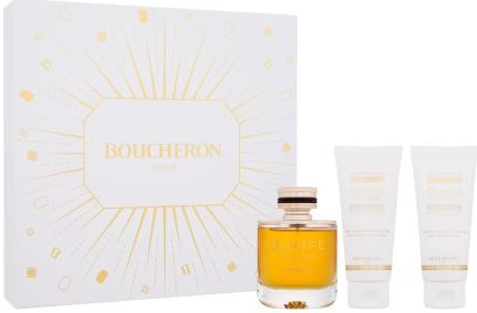 Boucheron Quatre Iconic darčekový set parfumovaná voda 100 ml + telové mlieko 100 ml + sprchovací gél 100 ml