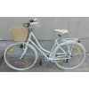 Dámsky bicykel 6 prevodov 19” rám 28” kolesá + košík + lampy