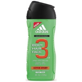 Adidas 3 Active Start Men sprchový gél 400 ml